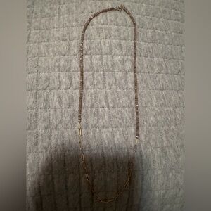 Chocolate Moonstone Necklace